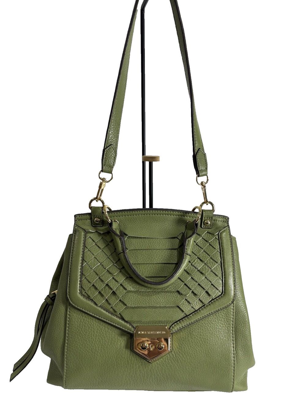 Aimee Kestenberg All For Love Shoulder Bag Green / Olive Leather Handbag - Picture 10 of 16